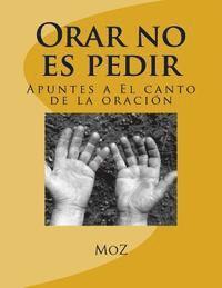 bokomslag Orar no es pedir: Apuntes a El canto de la oración