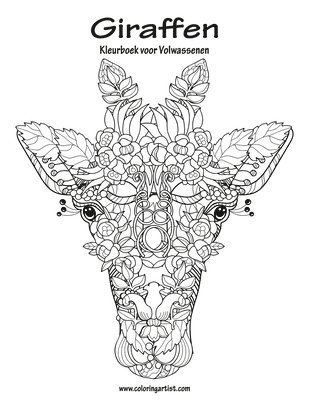 Giraffen Kleurboek voor Volwassenen 1 1