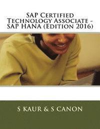 bokomslag SAP Certified Technology Associate - SAP HANA (Edition 2016)