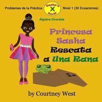 bokomslag Princesa Sasha Rescata a Una Rana: Algebra Divertida Problemas de la Practica: Nivel 1 Problemas de la Practica