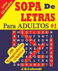 bokomslag SOPA De LETRAS Para ADULTOS