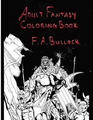 bokomslag Adult Fantasy Coloring Book