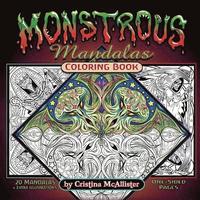 bokomslag Monstrous Mandalas Coloring Book