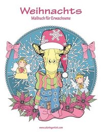 bokomslag Weihnachts-Malbuch fr Erwachsene 1