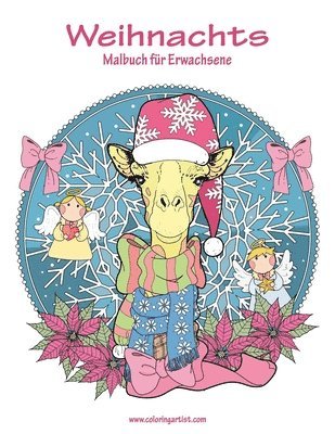 bokomslag Weihnachts-Malbuch für Erwachsene 1