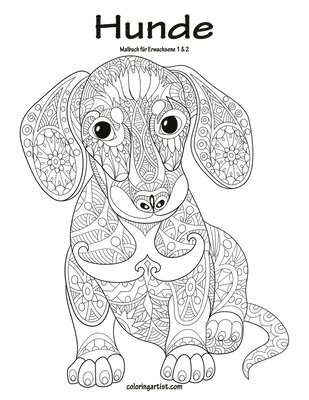 bokomslag Hundemalbuch für Erwachsene 1 & 2