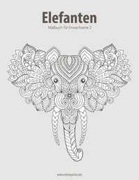 bokomslag Elefanten-Malbuch für Erwachsene 2