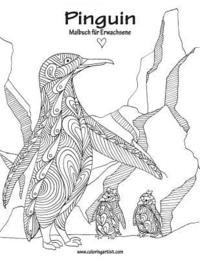 bokomslag Pinguinmalbuch für Erwachsene 1