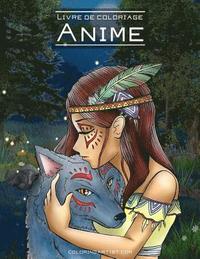 bokomslag Livre de coloriage Anime 1 & 2
