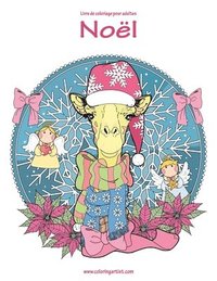bokomslag Livre de coloriage pour adultes Noël 1