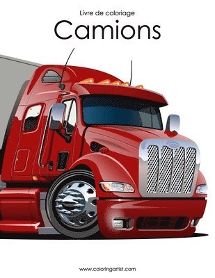 Livre de coloriage Camions 1 1