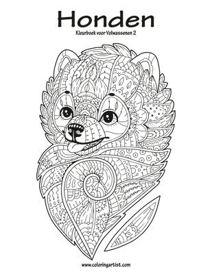 bokomslag Honden Kleurboek voor Volwassenen 2