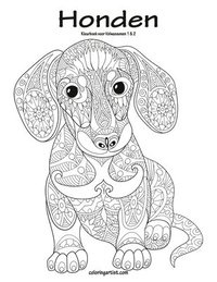 bokomslag Honden Kleurboek voor Volwassenen 1 & 2