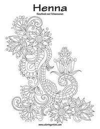 bokomslag Henna Kleurboek voor Volwassenen 1