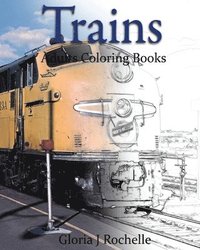 bokomslag Trains Adults Coloring Book: Transportation Coloring Book