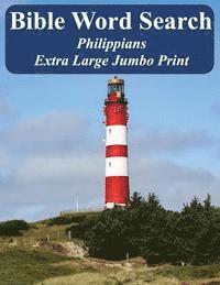 Bible Word Search Philippians: King James Version Extra Large Jumbo Print 1