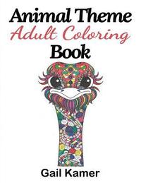bokomslag Animal Theme Adult Coloring Book