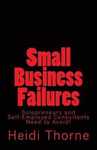 bokomslag Small Business Failures Solopreneurs and Self-Employed Consultants Need to Avoid