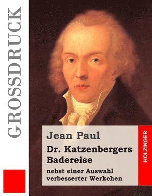 bokomslag Dr. Katzenbergers Badereise (Großdruck): Nebst einer Auswahl verbesserter Werkchen