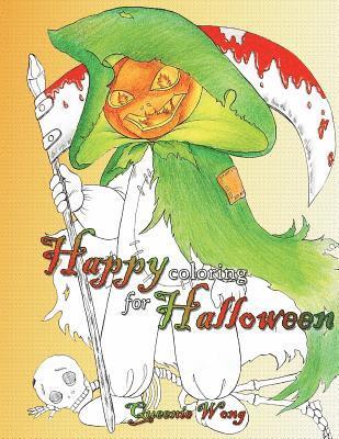 Happy coloring for Halloween 1