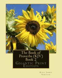 bokomslag The Book of Proverbs (KJV) - Book 2: Gigantic Print Edition