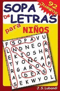 bokomslag Sopa de Letras para Niños