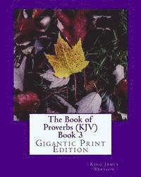 bokomslag The Book of Proverbs (KJV) Book 3: Gigantic Print Edition