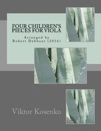 bokomslag Four Children's Pieces: Arranged by Robert Debbaut (2016)