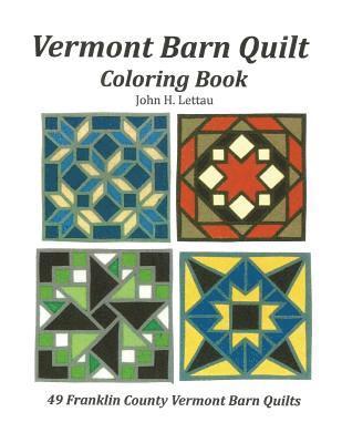 bokomslag Vermont Barn Quilt Coloring Book