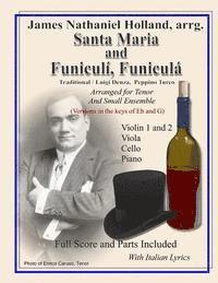 bokomslag Santa Maria and Funiculi, Funicula: Arranged for Tenor and Small Ensemble