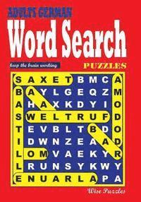 bokomslag Adults German Word Search Puzzles