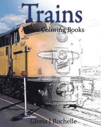 bokomslag Trains Adults Coloring Book: Transportation Coloring Book