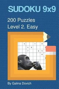 bokomslag SUDOKU 9x9 200 Puzzles: Level 2. Easy