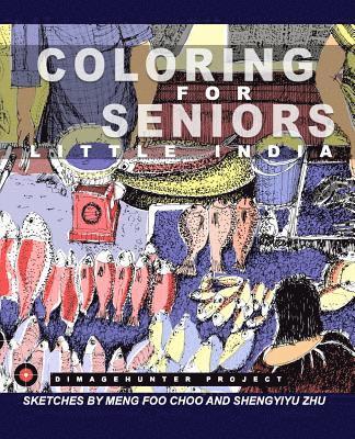 Coloring for Seniors: Little India 1
