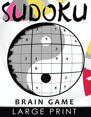 bokomslag Sudoku Brain Game Large Print: Easy, Medium to Hard Level Puzzles for Adult Sulution inside