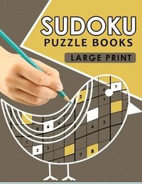 bokomslag Sudoku Puzzle Books Large Print: Easy, Medium to Hard Level Puzzles for Adult Sulution inside