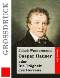 bokomslag Caspar Hauser oder Die Trägheit des Herzens (Großdruck)