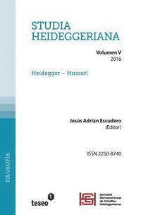 Studia Heideggeriana Vol. V: Heidegger - Husserl 1