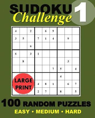 bokomslag Suduko Challenge #1: 100 Random Suduko Puzzles