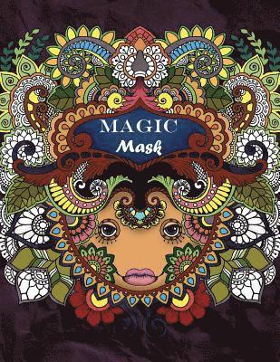 Magic Mask: Adult coloring book 1