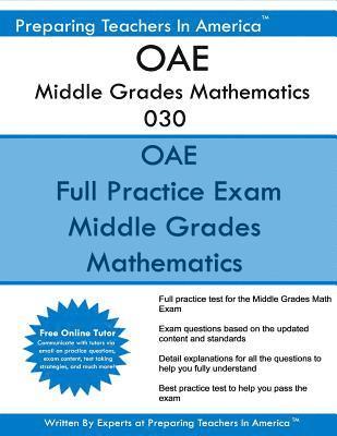 OAE Middle Grades Mathematics 030: OAE 030 Middle Grade Math Exam 1