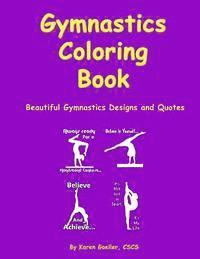 Gymnastics Coloring Book 1