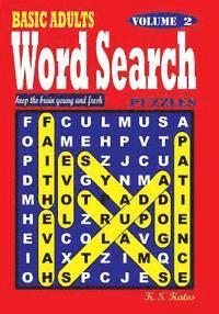 bokomslag BASIC ADULTS Word Search Puzzles, Vol. 2