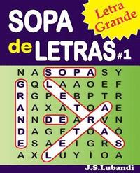 bokomslag SOPA de LETRAS #1 (Letra Grande)