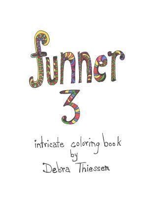 bokomslag funner 3: intricate coloring book