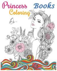 bokomslag Princess Coloring Books: Stress Relieving Gorgeous Princess Designs (+100 Pages)