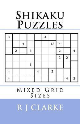 Shikaku Puzzles: Mixed Grid Sizes 1