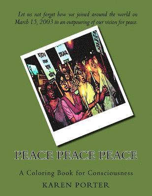 bokomslag Peace Peace Peace: A Coloring Book for Consciousness