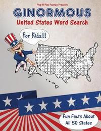 bokomslag Ginormous United States Word Search