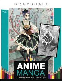 bokomslag ANIME MANGA Coloring Book for Grown-Ups Vol.1